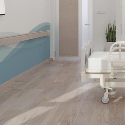 pvc flooring wood hospital flooring